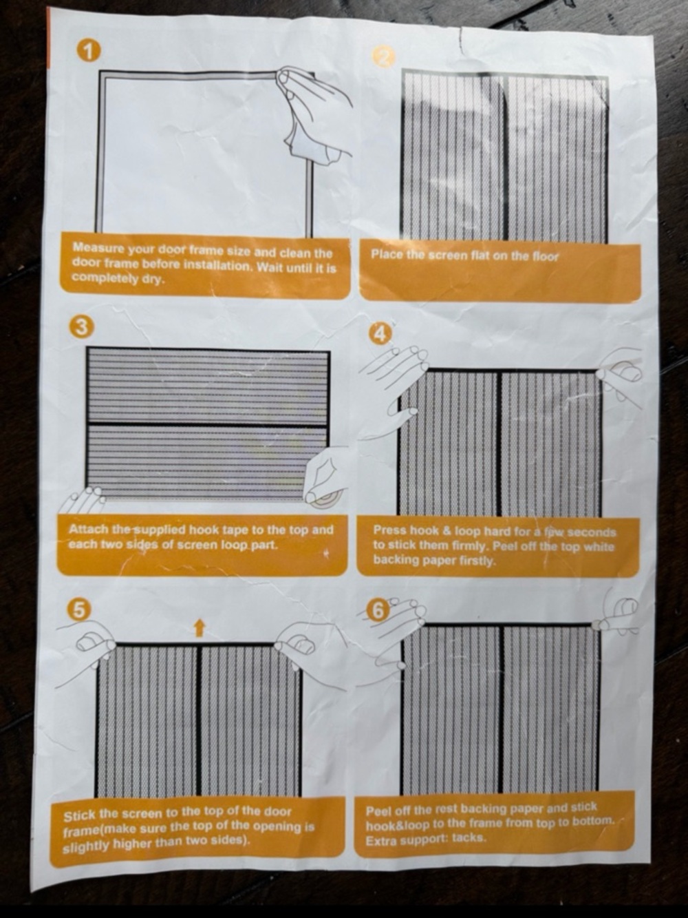 Magnetic Pet Door Screen - Black - Picture 3 of 5